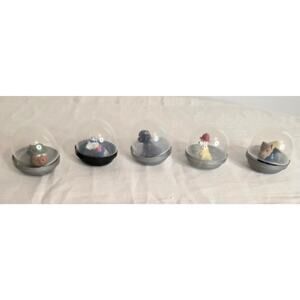 Lot of 5 Vending Machine Homies Hounds Dog Toys in Original Plastic Capsule